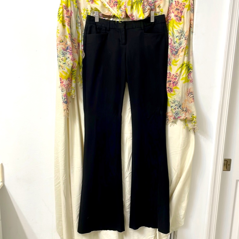 Express Design Studio black flare pants